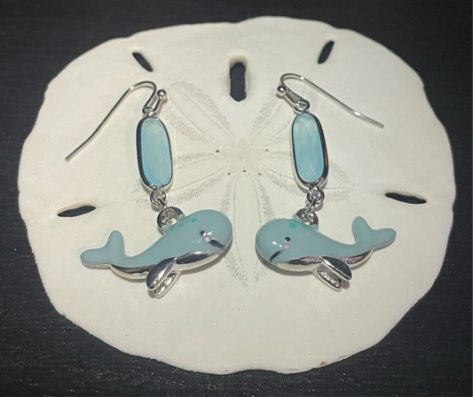 Dangly Whale Duo